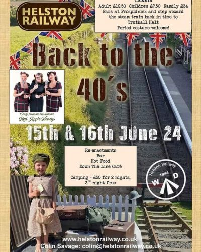 Helston Railway Returns to the 1940s